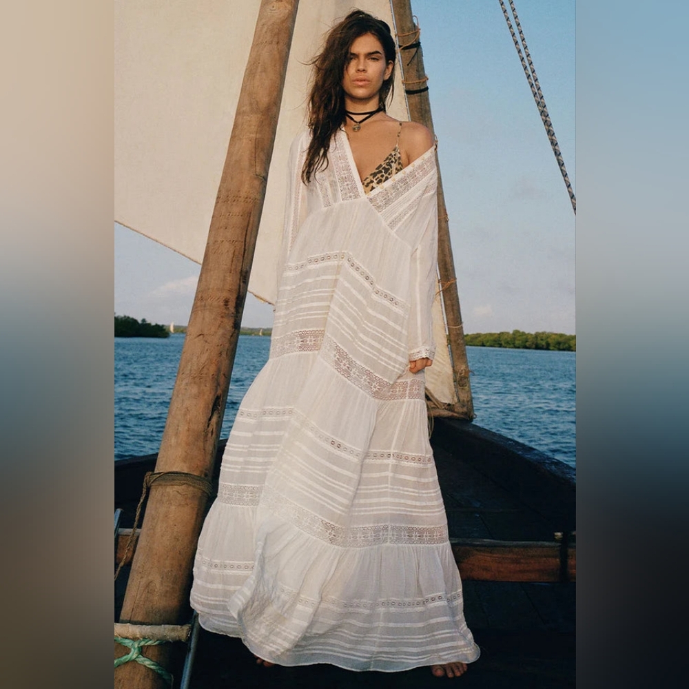 Spell Teodora Gown - White - Picture 8 of 14